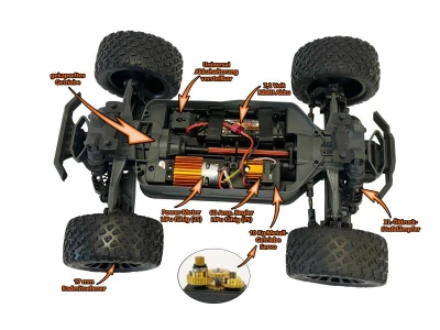 DF models RC auto Z-10 Competition Truggy brushed RTR 1:10 XL + sleva 500,- na příslušenství