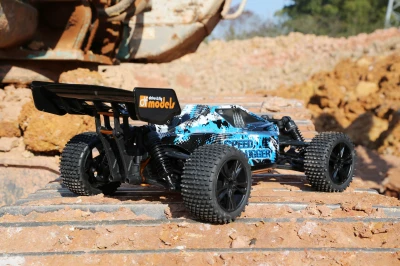 DF models RC buggy SpeedSlugger 1:10 RTR ALU podvozek, omezení výkonu pro děti