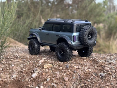 DF models DF-4S Variant 1:10 RTR šedá metalíza, LED, naviják, dvourychlostní převodovka RC crawler