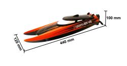 DF models RC loď AVANTI BR V2 RTR