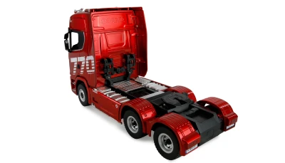 DF models RC tahač Scania 770 6x4 1:18 RTR červený