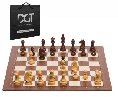 DGT Elektronické šachy DGT Smart Board s dřevěnými figurami + brašna (AKČNÍ CENA) DGT Elektronické šachy DGT Smart Board s dřevěnými figurami + brašna (AKČNÍ CENA)
