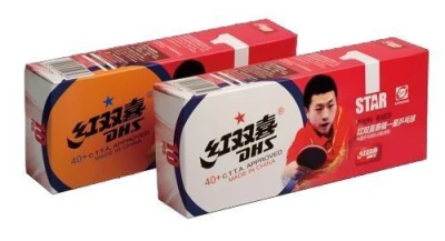 Dhs Míčky* stolní tenis 40mm CELL FREE plast 100 ks
