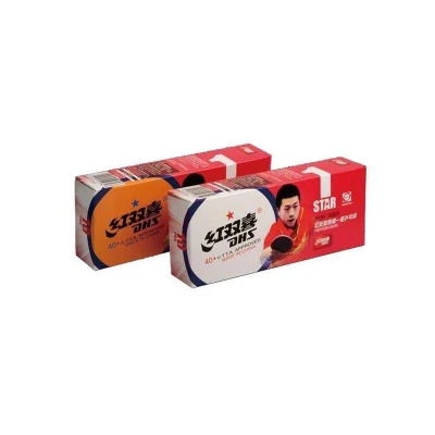 Dhs Míčky* stolní tenis plast CELL FREE DUAL D*40 balení 10 ks bílé