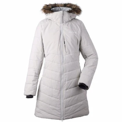 Didriksons Natasha W 501799 dámský kabát POUZE 48 - bílo-šedá (VÝPRODEJ)