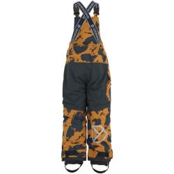 Didriksons Polarbjornen print 503831 dětské kalhoty POUZE 80 - žlutohnědá (VÝPRODEJ)
