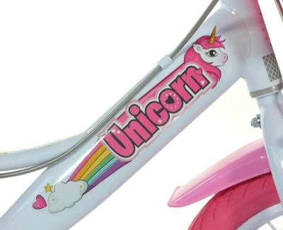 Dino 164R-UN Unicorn - Jednorožec 16 dětské kolo