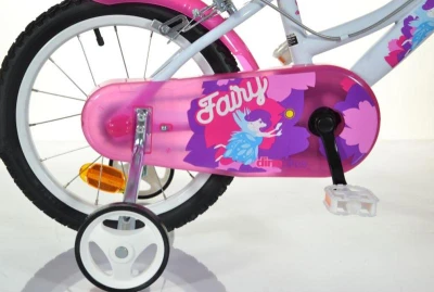 Dino 166 RSN FAIRY 16, růžový potisk dětské kolo