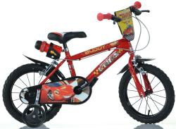 Dino 414U CARS 3 - 14 chlapecké kolo červené + reflexní sada Dino 414U CARS 3 - 14 chlapecké kolo červené + reflexní sada