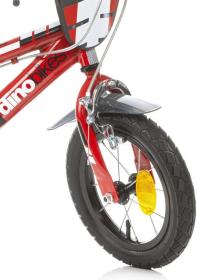 Dino 412US -06 12 červené dětské kolo