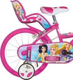 Dino 144R-PRI - Princess 14 dětské kolo + reflexní sada