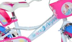 Dino 144RL-ALS- ALYSSA 14 dětské kolo + reflexní sada
