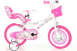 Dino 614G-HK Hello Kitty 14 detské kolo + reflexná sada Dino 614G-HK Hello Kitty 14 detské kolo + reflexná sada
