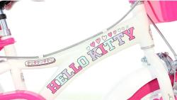 Dino 614G-HK Hello Kitty 14 dětské kolo + reflexní sada