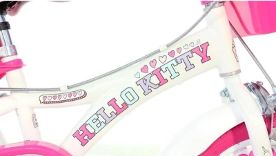 Dino 614G-HK Hello Kitty 14 dětské kolo + reflexní sada