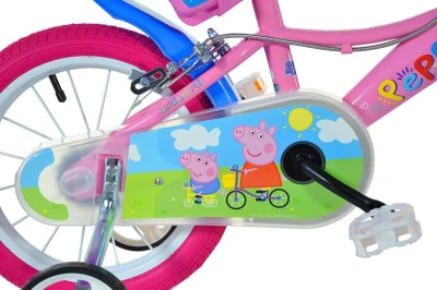 Dino 164R-PGS - PEPPA PIG 16 dětské kolo + reflexní sada