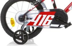 Dino 16 416US-06 - červené dětské kolo