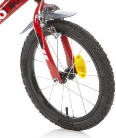 Dino 16 416US-06 - červené dětské kolo