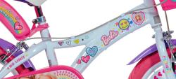 Dino 616G02BA - Barbie 16 detské kolo + reflexná sada