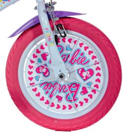Dino 616G02BA - Barbie 16 detské kolo + reflexná sada
