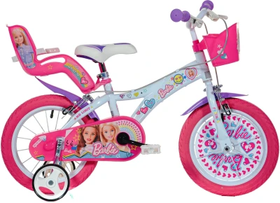 Dino 616G02BA - Barbie 16 dětské kolo + reflexní sada