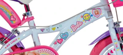Dino 616G02BA - Barbie 16 dětské kolo + reflexní sada