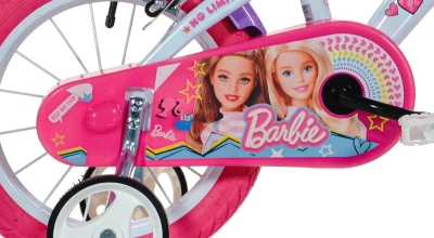 Dino 616G02BA - Barbie 16 dětské kolo + reflexní sada