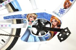 Dino 204R-SQ - Girl SNOW QUEEN 20 dětské kolo + reflexní sada