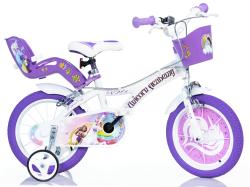 Dino 164R Unicorn Academy 2025 16 dievčenský bicykel + reflexná sada
