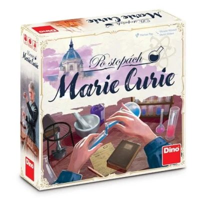 Dino Po stopách Marie Curie desková hra