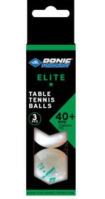 Donic Elite 1* - 3 Ks loptičky