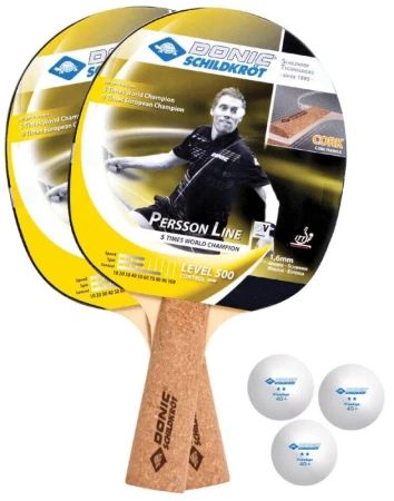 Donic Pálka na stolní tenis Persson Level 500 - SET Donic Pálka na stolní tenis Persson Level 500 - SET