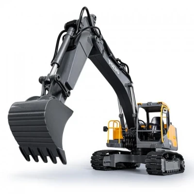 Double E RC bagr Volvo EC160E žlutý dálkově ovládaný model 1:16