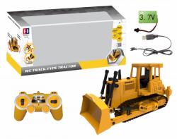 Buldozer, 1:20, funkční lžíce, zvukový modul, LED, RTR