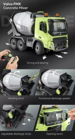 DOUBLE E VOLVO FMX RC sklápěč 1/20