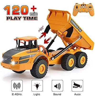 DOUBLE E RC kloubový dumper VOLVO A40G 1:26