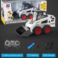 Double E RC nakladač Bobcat 1:14 4x4 bílý