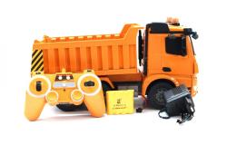 DOUBLE E RC sklápěč Mercedes-Benz Arocs Dump Truck s funkční korbou 1:20