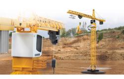 DOUBLE E RC věžový jeřáb Liebherr 1:20 nelicencovaný