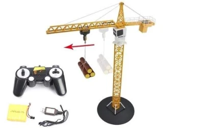 DOUBLE E RC věžový jeřáb Liebherr 1:20 nelicencovaný