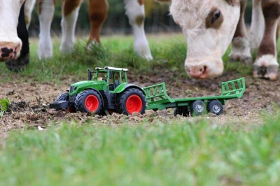 Double Eagle Traktor na dálkové ovládání 1:16 2.4GHz