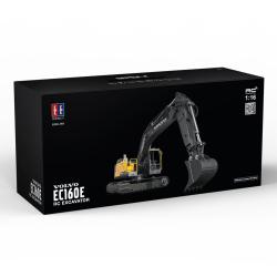 DoubleE RC bagr VOLVO EC160E 1:16 17 kanálů LED zvuky RTR sada app na programování + sleva 400,- na příslušenství