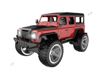DoubleE RC Jeep Land Rover Defender RTR červený