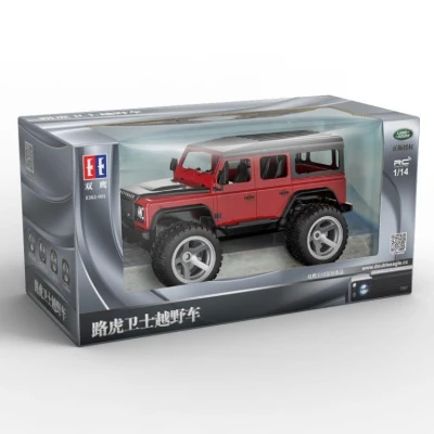 DoubleE RC Jeep Land Rover Defender RTR červený