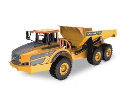 DoubleE RC kloubový dumper VOLVO A40G 1:20 56 cm 6WD LED zvuky RTR sada