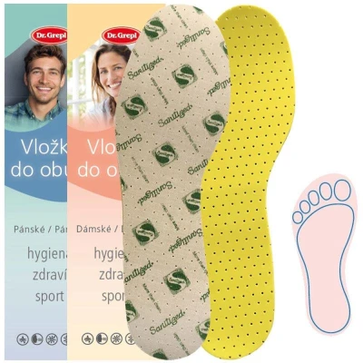 Dr. Grepl nadměrné žluté pánské vložky do bot