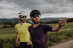 Force MILD tm.fialový cyklistický dres - kr. rukáv