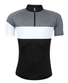 Force VIEW čierno-sedo-biely cyklodres