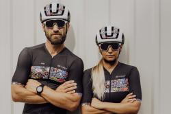 Force VIVID LADY čierny dámsky cyklistický dres