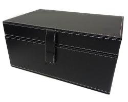 Drevene sachy.cz Box na šachy umělá kůže